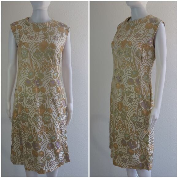 Vintage I.MAGNIN Countess Alexander Dress & Jacket Set Size Medium - Picture 2 of 11